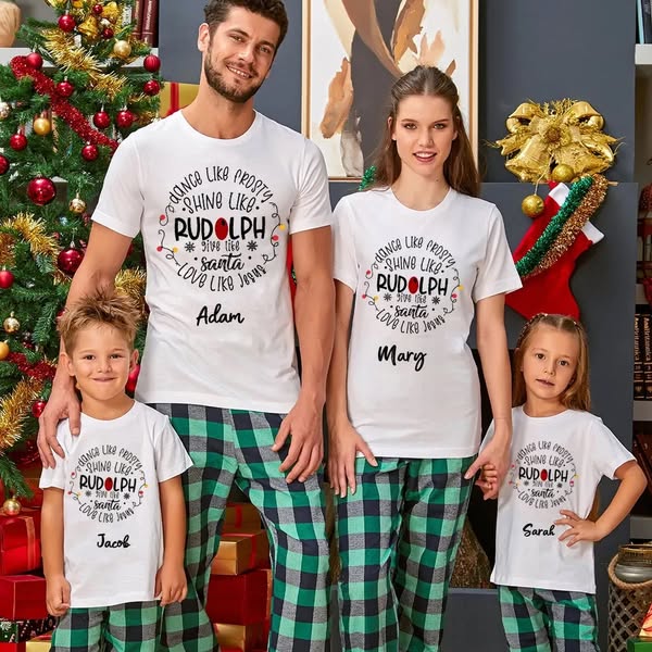 Christian Christmas Family Matching Shirts