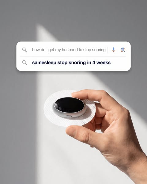 Snore Less. Sleep More.