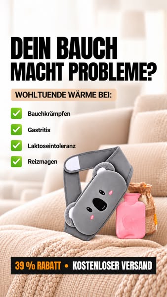 BauchWohl™ ist gerade heiß begehrt – jetzt sichern!