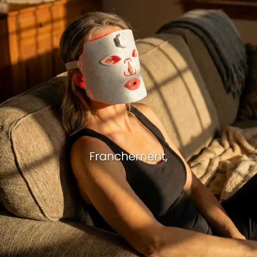 Masque LED Anti-rides