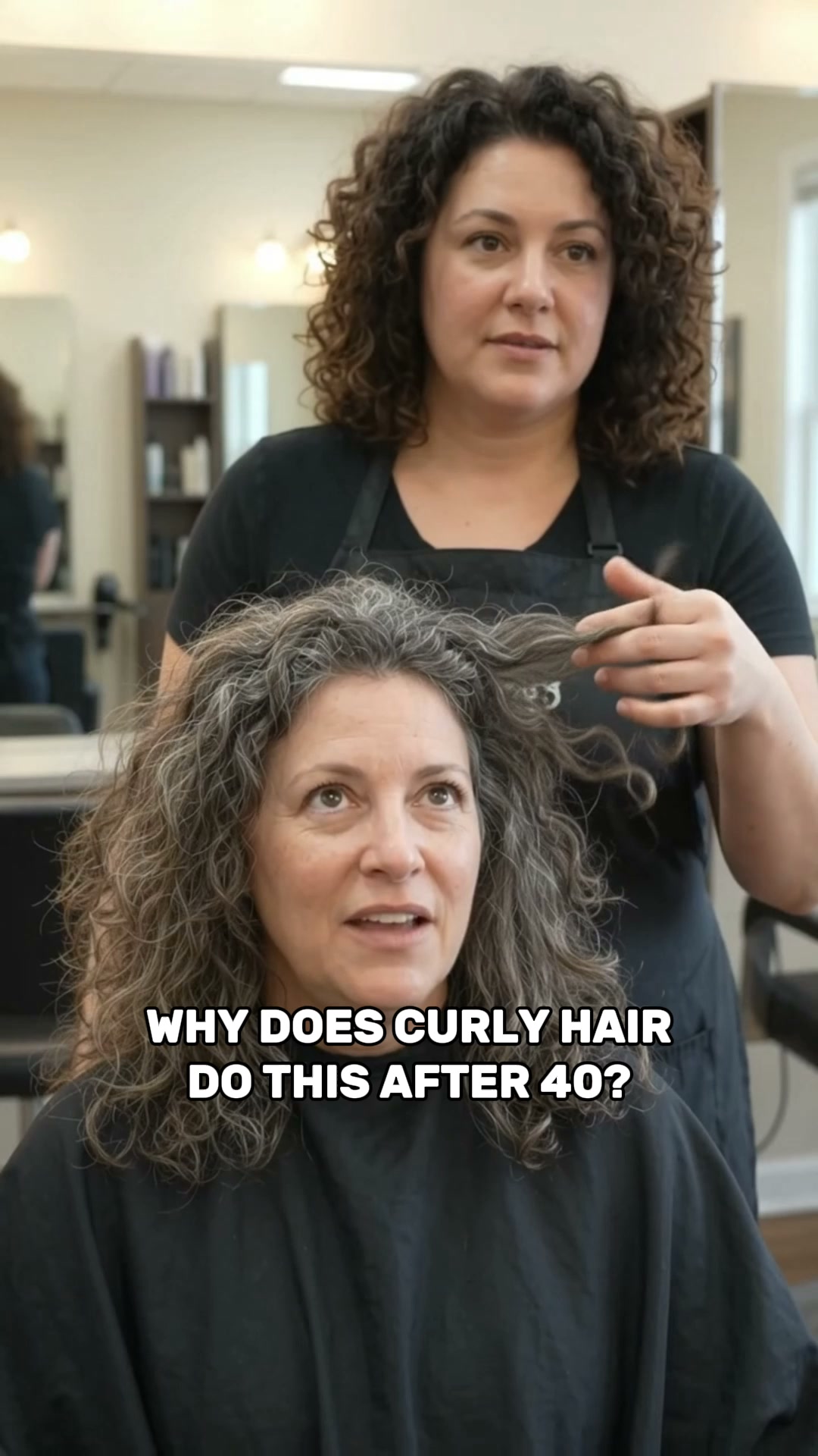 It was never your hair