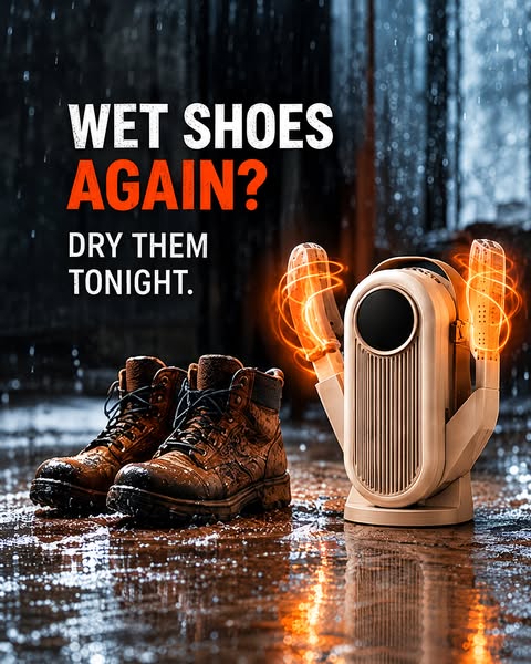 No more wet shoes