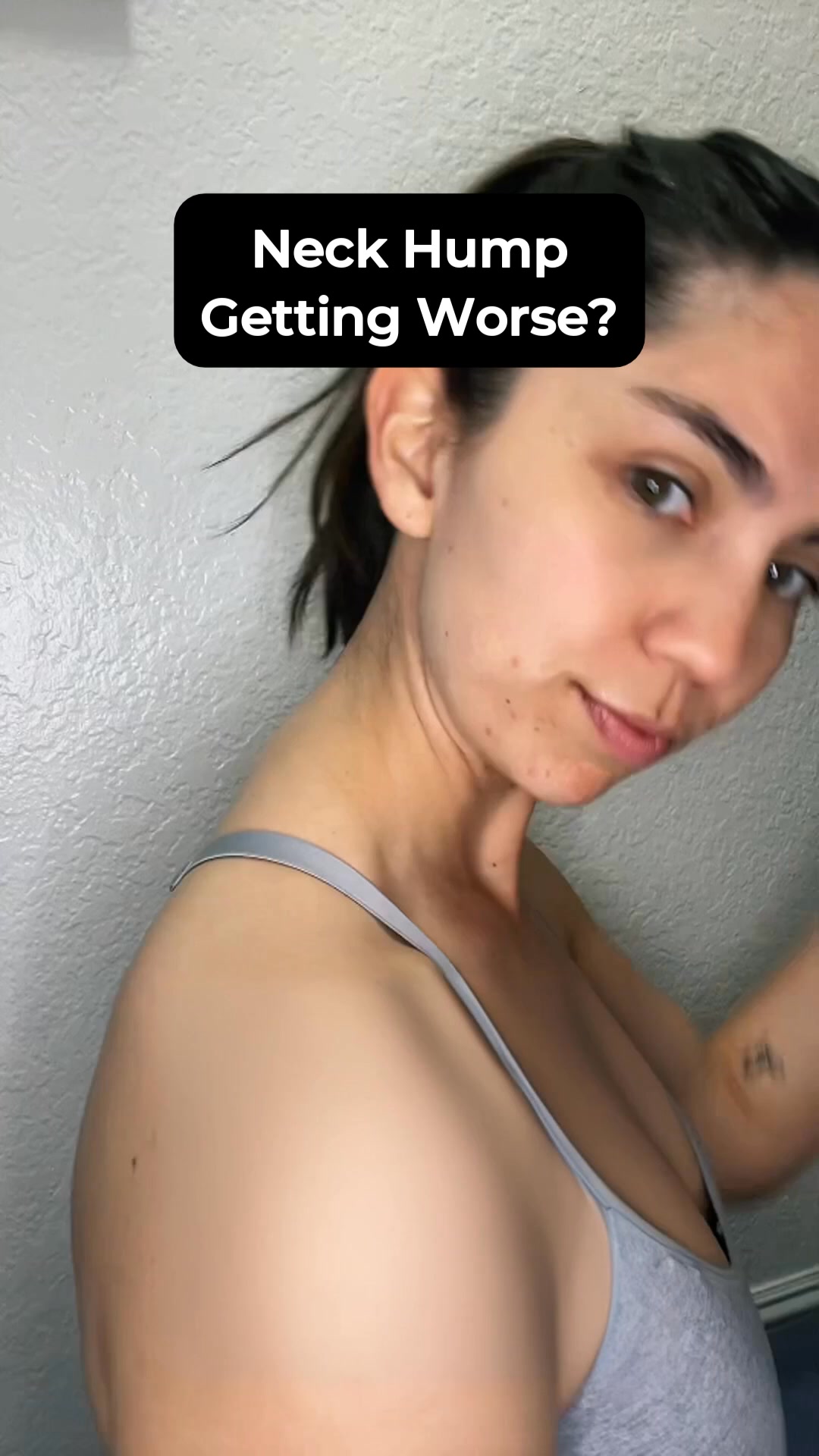 I Can't Believe This Actually Fixed My Tech Neck Hump