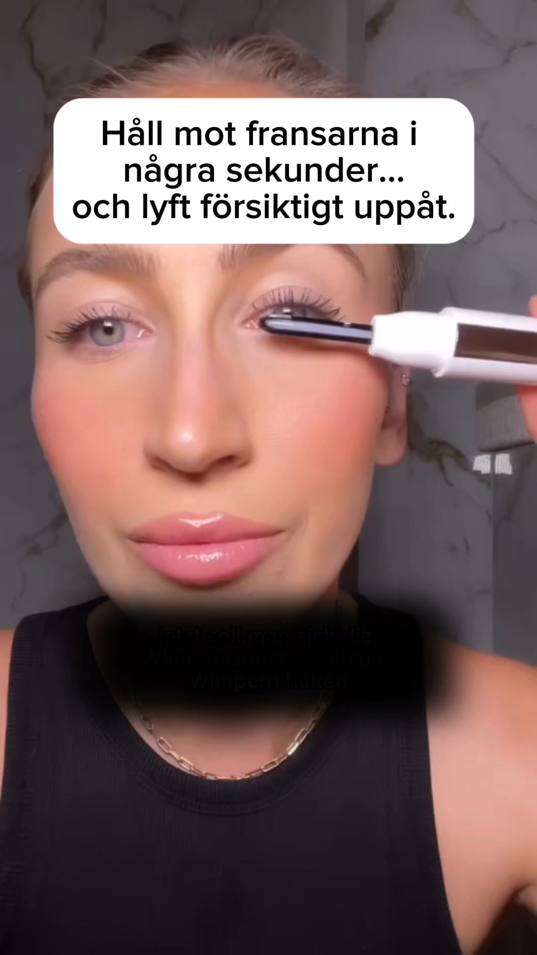 Raka fransar? Inte längre