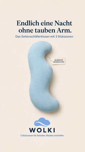 Gebaut für Seitenschläfer. Nicht für alle.