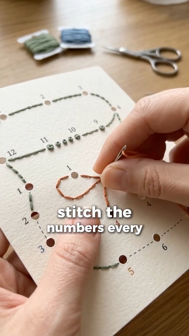 If you can follow numbers, you can stitch