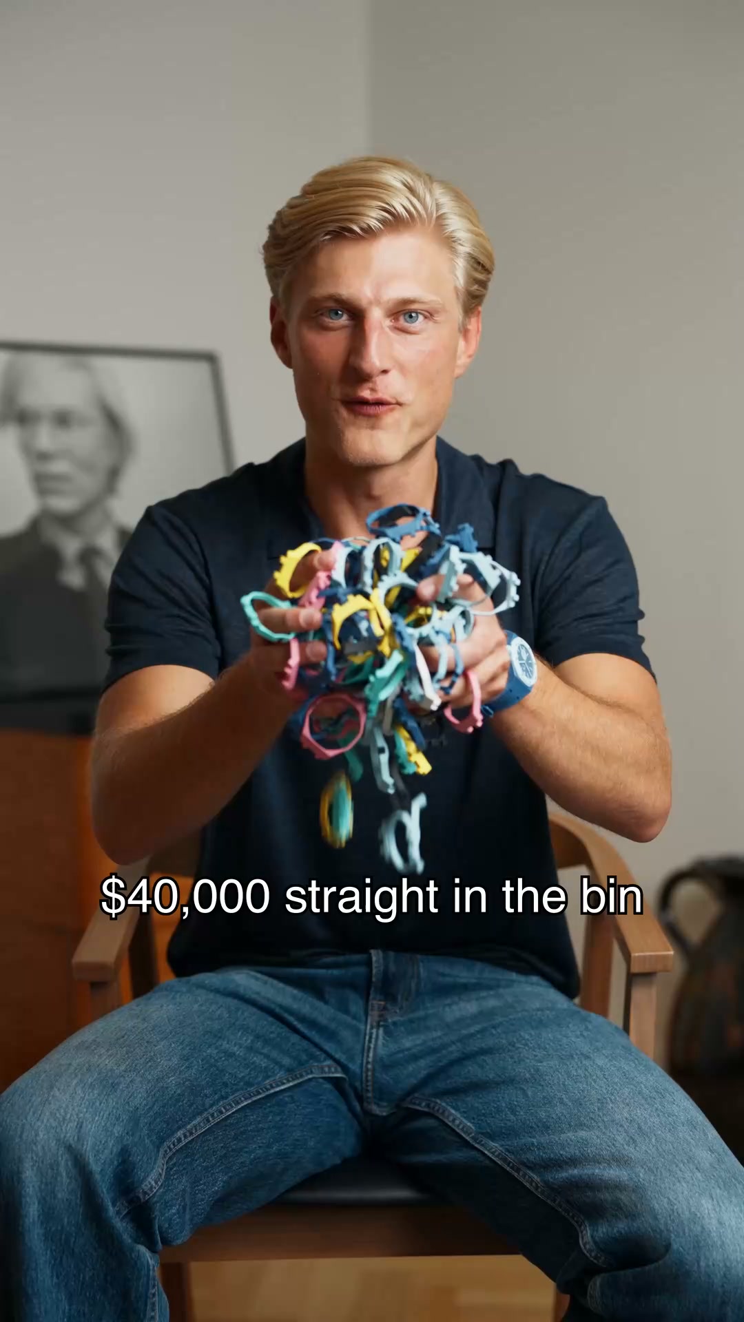 $40,000. Straight in the bin.