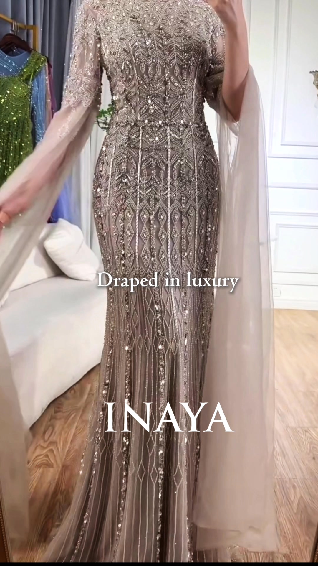 Maahira Beaded Gown – Your Evening Defined