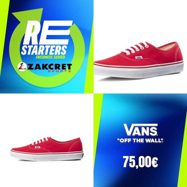 VANS AUTHENTIC VN000EE3RED-RED Κόκκινο