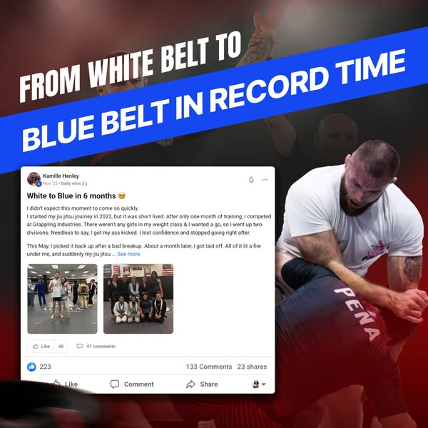 From White To Blue Belt in 6 Months!