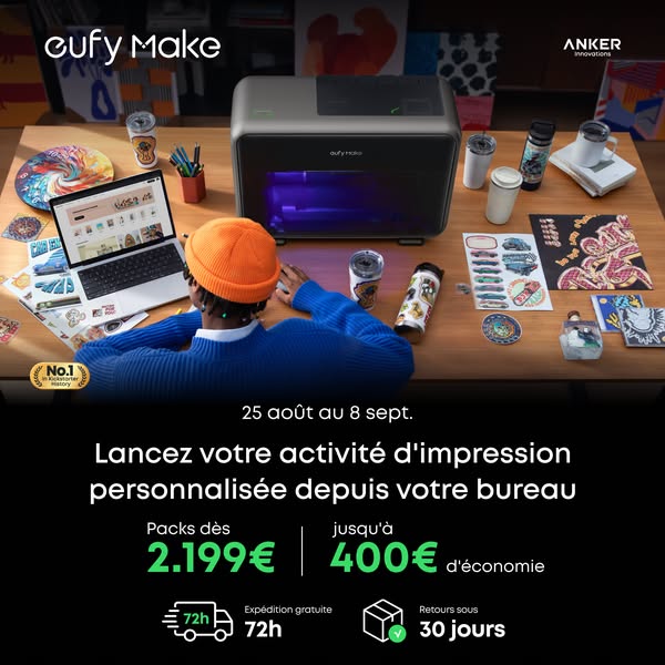 Imprimante UV eufyMake E1