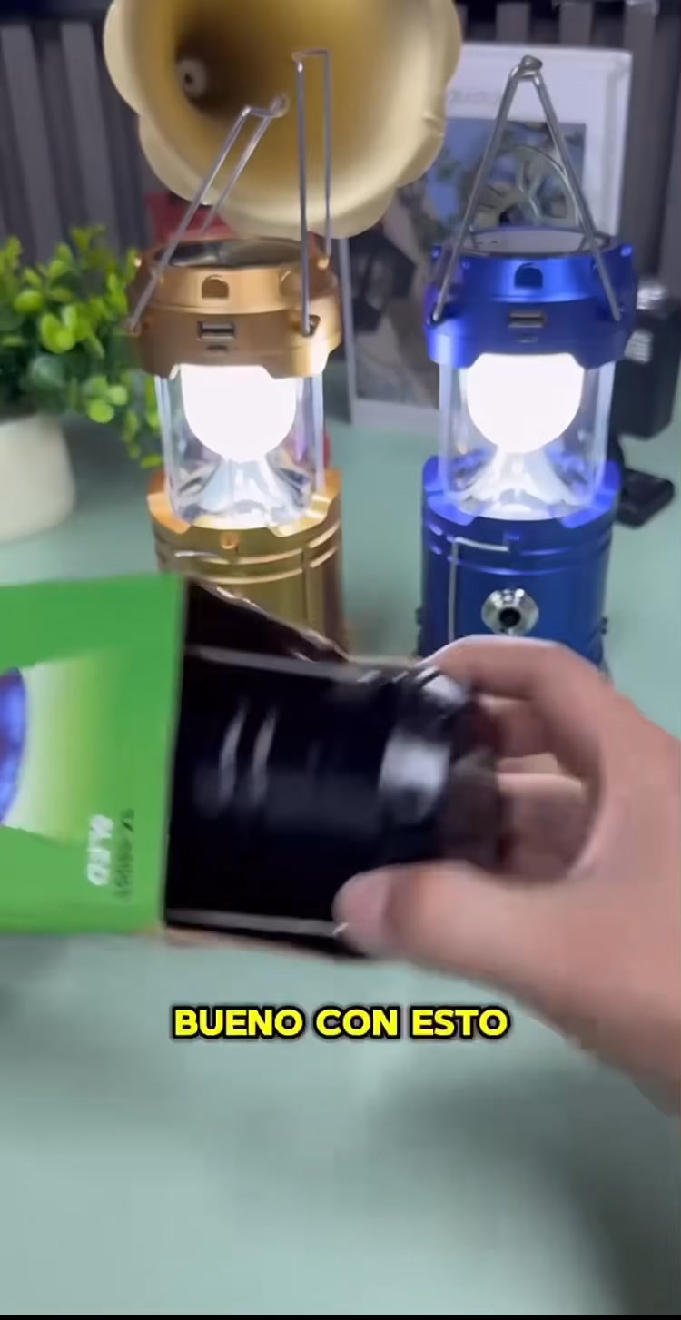 LÁMPARA LED 3 EN 1 PARA TODAS TUS AVENTURAS
