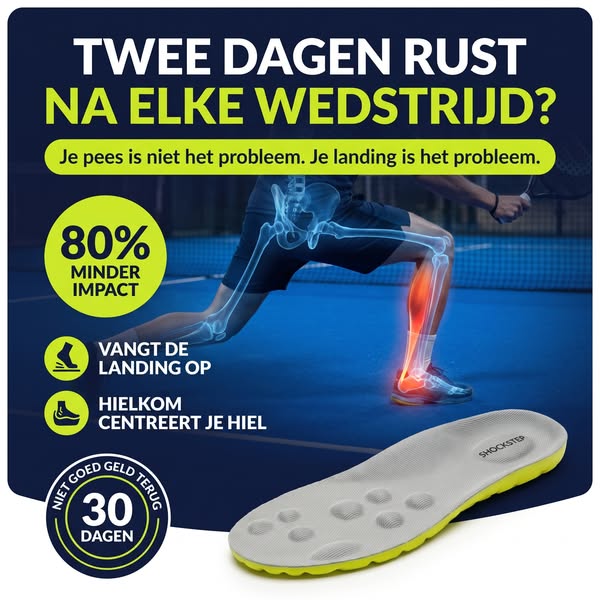 Twee dagen rust na elke padelwedstrijd?