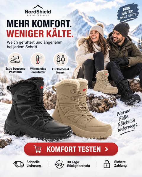 Schmerzende & kalte Füße? NordShield ist die Lösung!