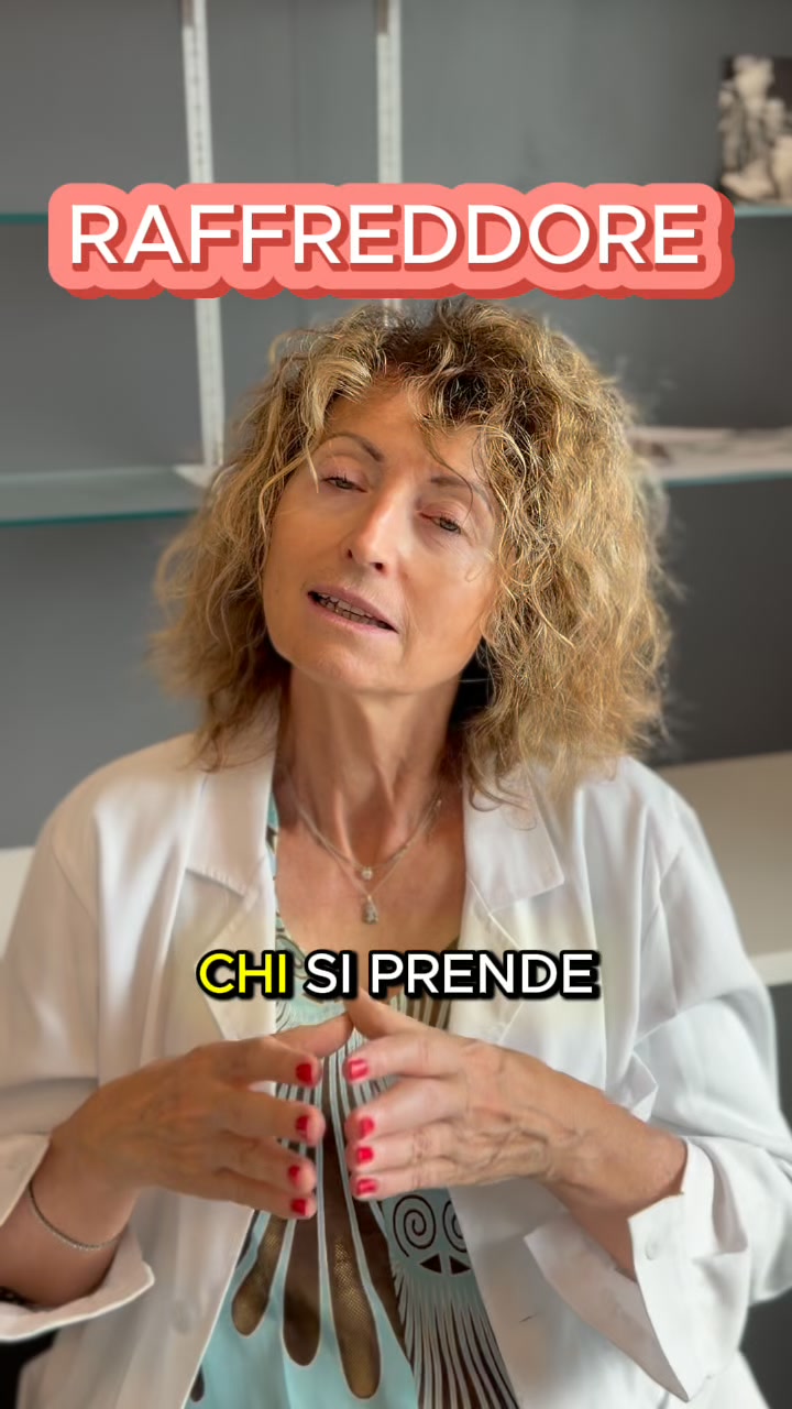 Il raffreddore entra dallo zaino