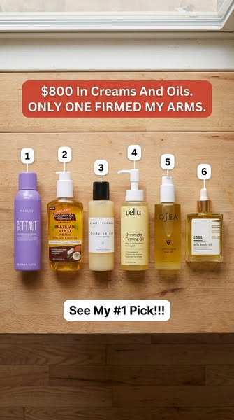Body Firming Oils Compared: Sagging, Cellulite, Loose Skin