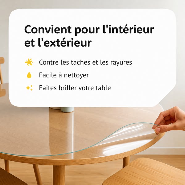 Protéger votre table