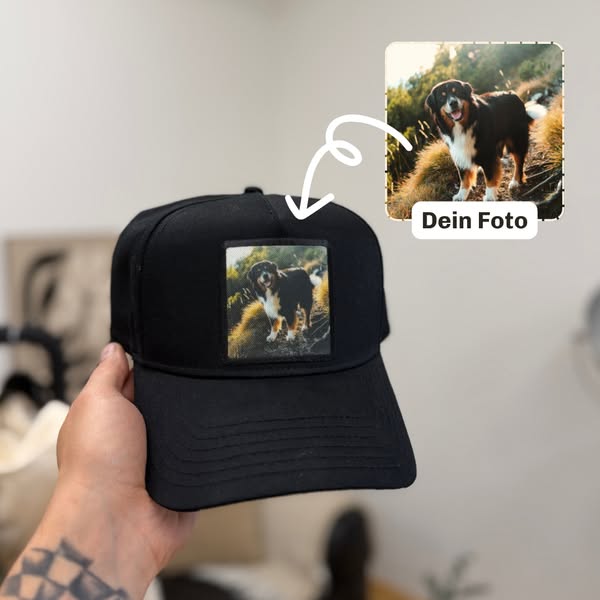Personalisierte Caps mit deinem Lieblingsfoto