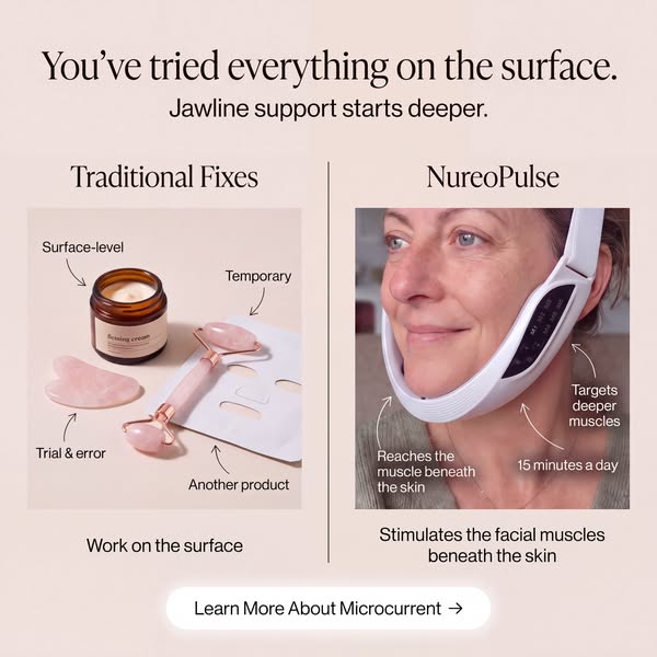 Creams Can’t Reach The Layer That Shapes Your Jawline But We Can.