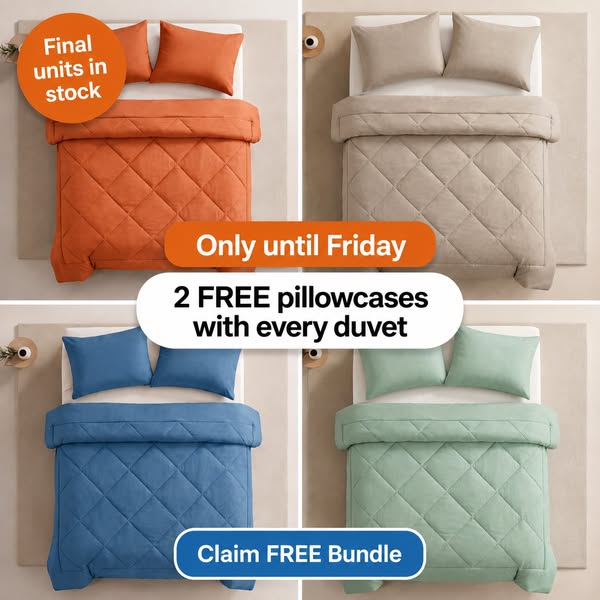 Never change your bed linen again