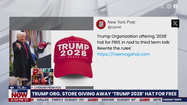 Bold TRUMP 2028 Design