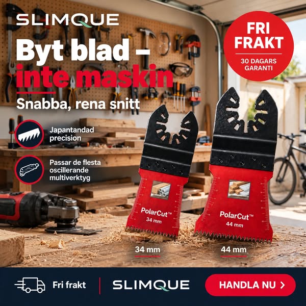 Multiverktygsblad som gör jobbet enklare