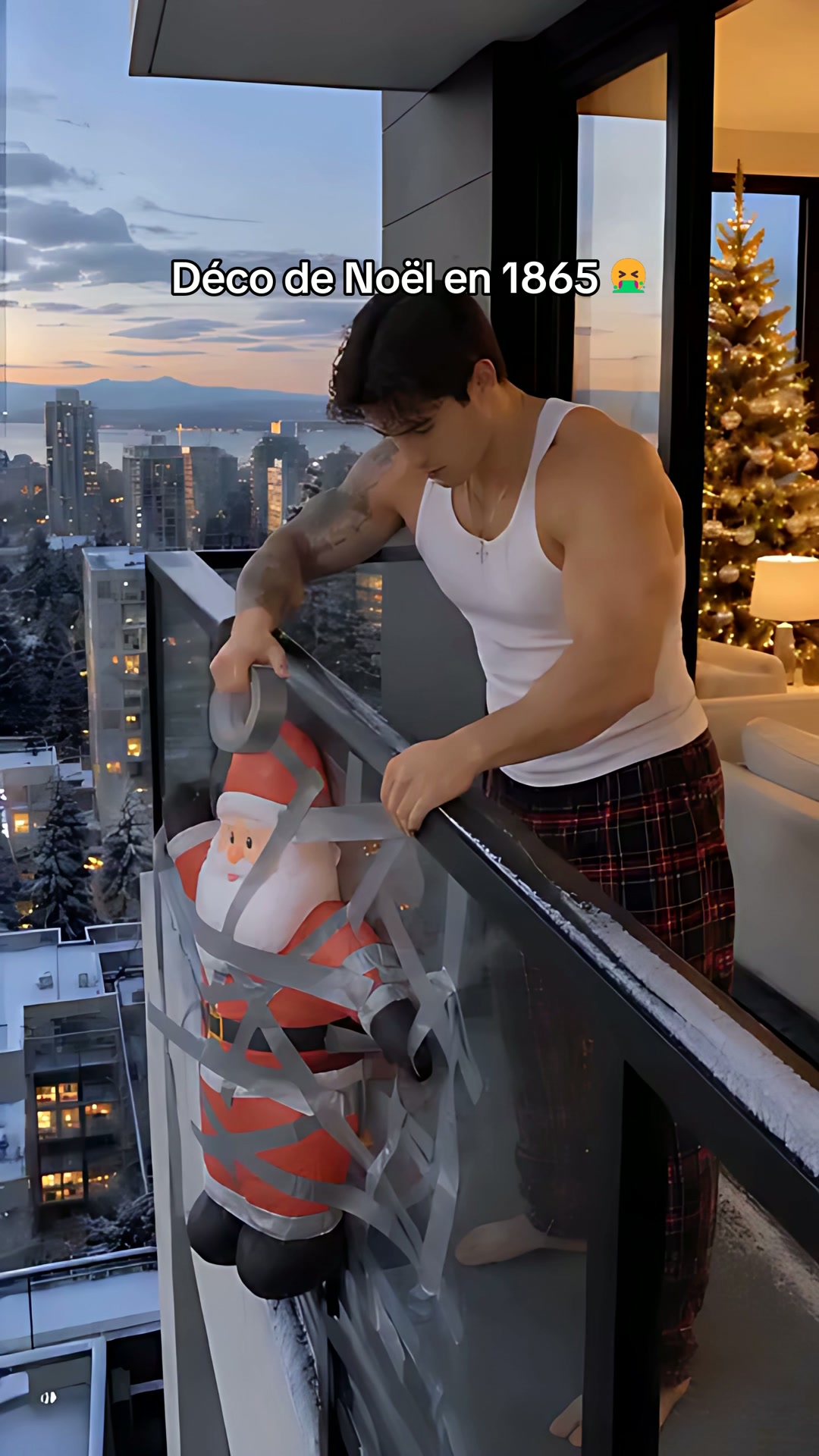 Faites de votre balcon le plus illuminé du quartier ce Noël.