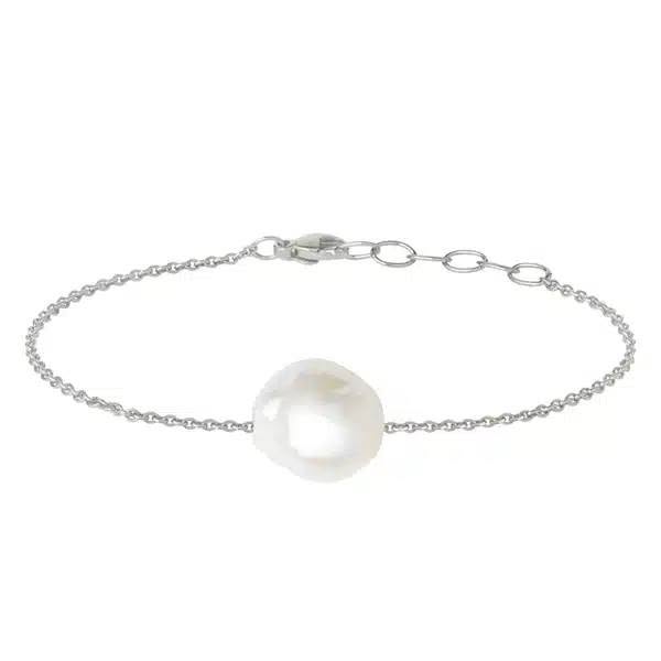HEIRING ARMBÅND MED BAROQUE PERLE - 29-8-90RH
