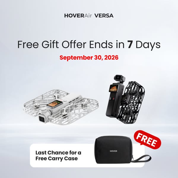 HOVERAir VERSA: This Pocket Camera Can Fly