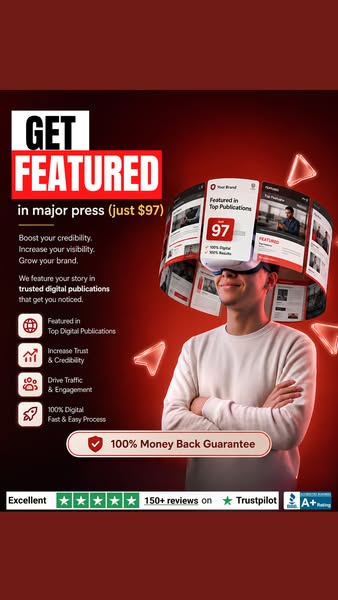 Get Featured or Get Your $97 Back - Guaranteed