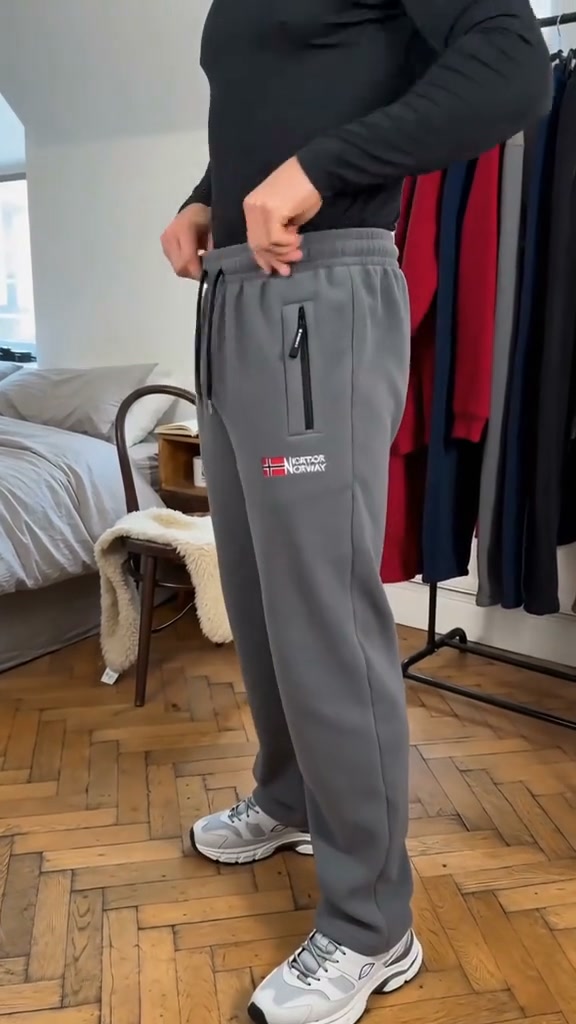 50%Rabatt!!!Unisex verdickte warme Fleece-Hose