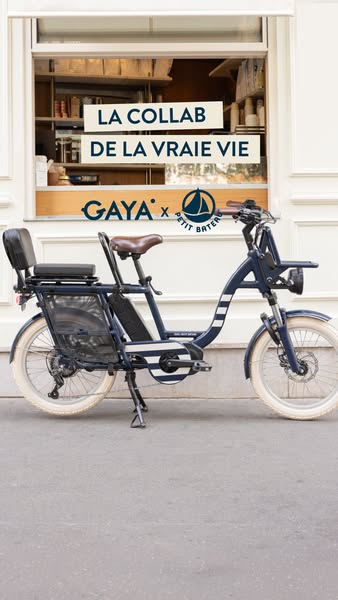 Petit Bateau x GAYA, le vélo pour la vraie vie