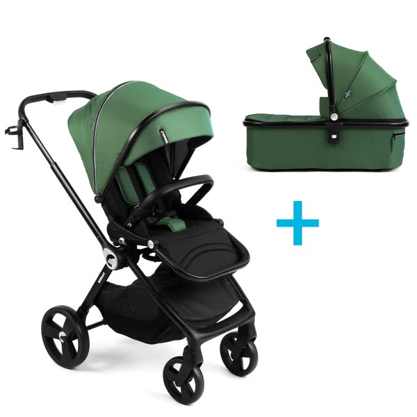 Kidnort Wózek dziecięcy 2w1 Isbjörn Fern Green