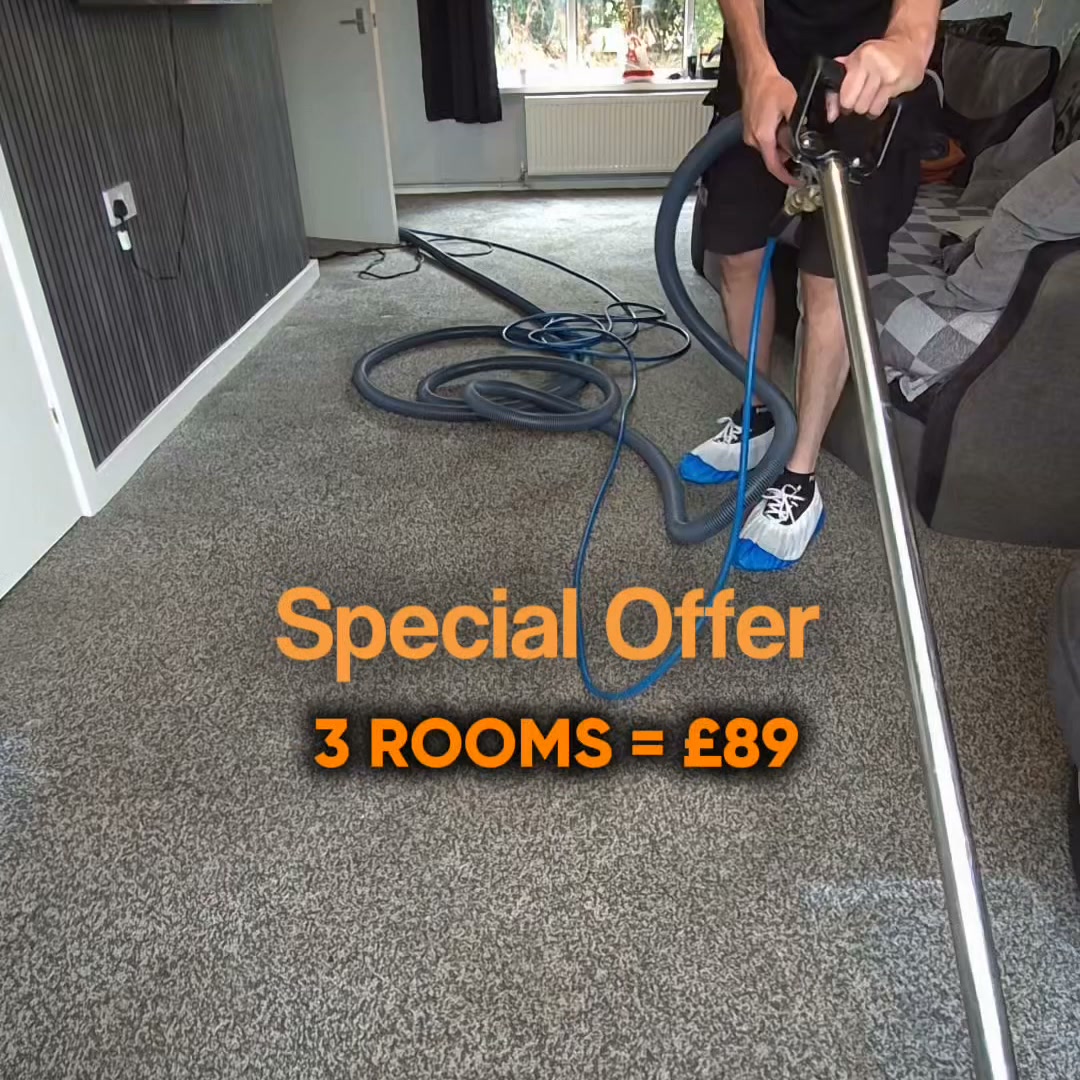 3 Rooms – Now Only £89 | September Special!