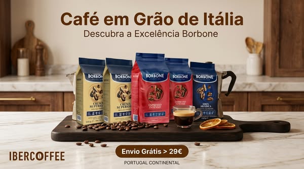 Caffè Borbone em Grão — Sabor de Itália