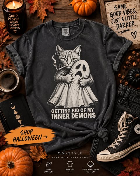 Spooky season. Less Zen.