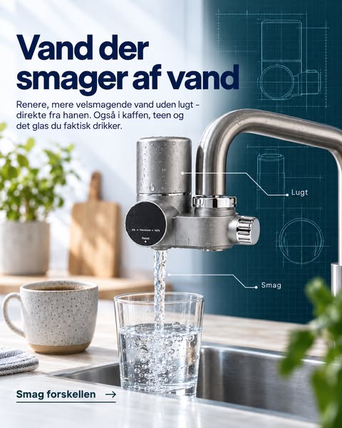 Renere vand direkte fra hanen