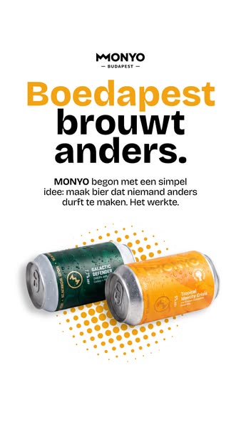 Boedapest brouwt. Jij bestelt.