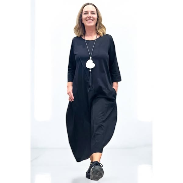 Ballonkleid mit Biesen 893