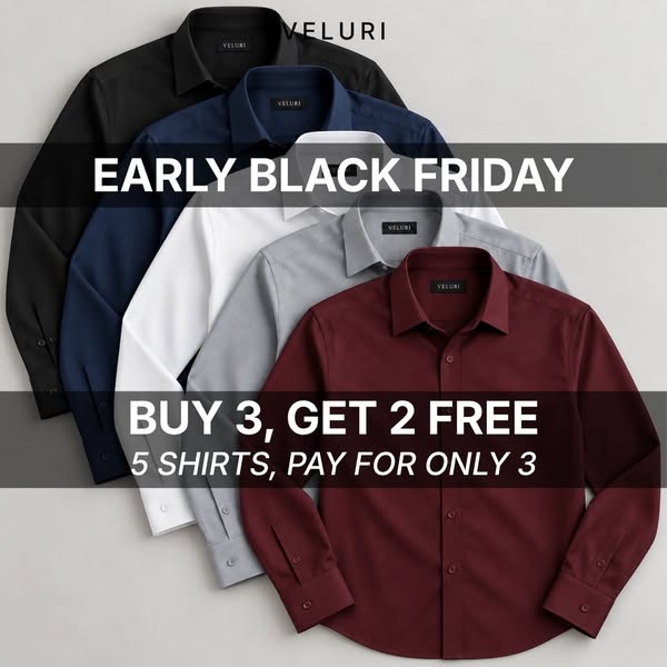 Buy 3 Shirts, Get 2 Free