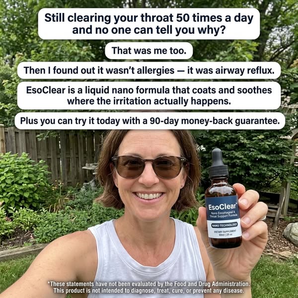 50 Throat Clears a Day. My Daughter Counted