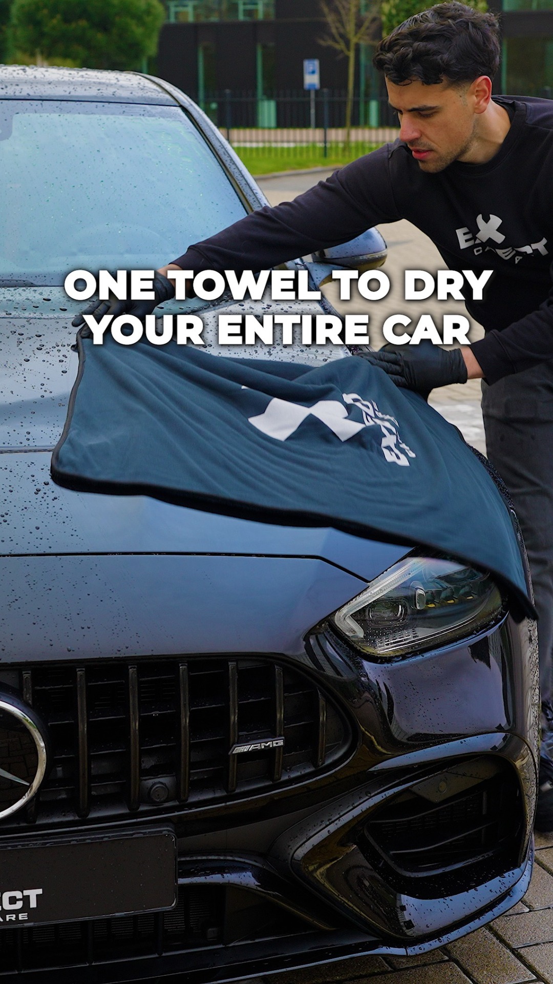 Water Repellent & Dry Without Streaks