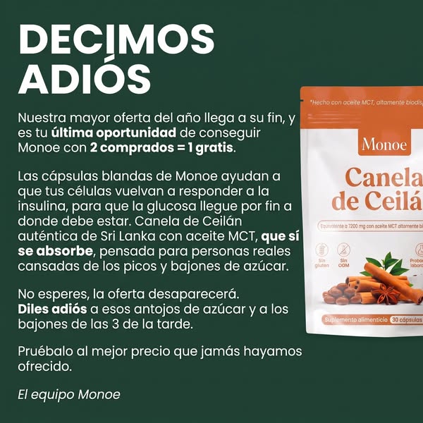 Ceylon Cinnamon 7200mg Equivalent with MCT Oil