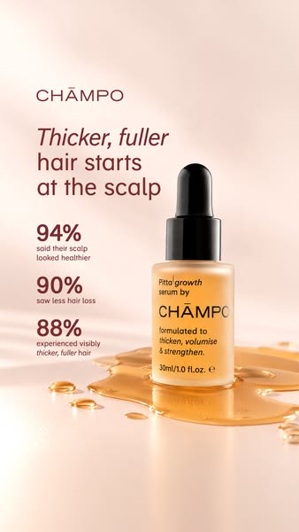 For Thicker, Fuller Hair