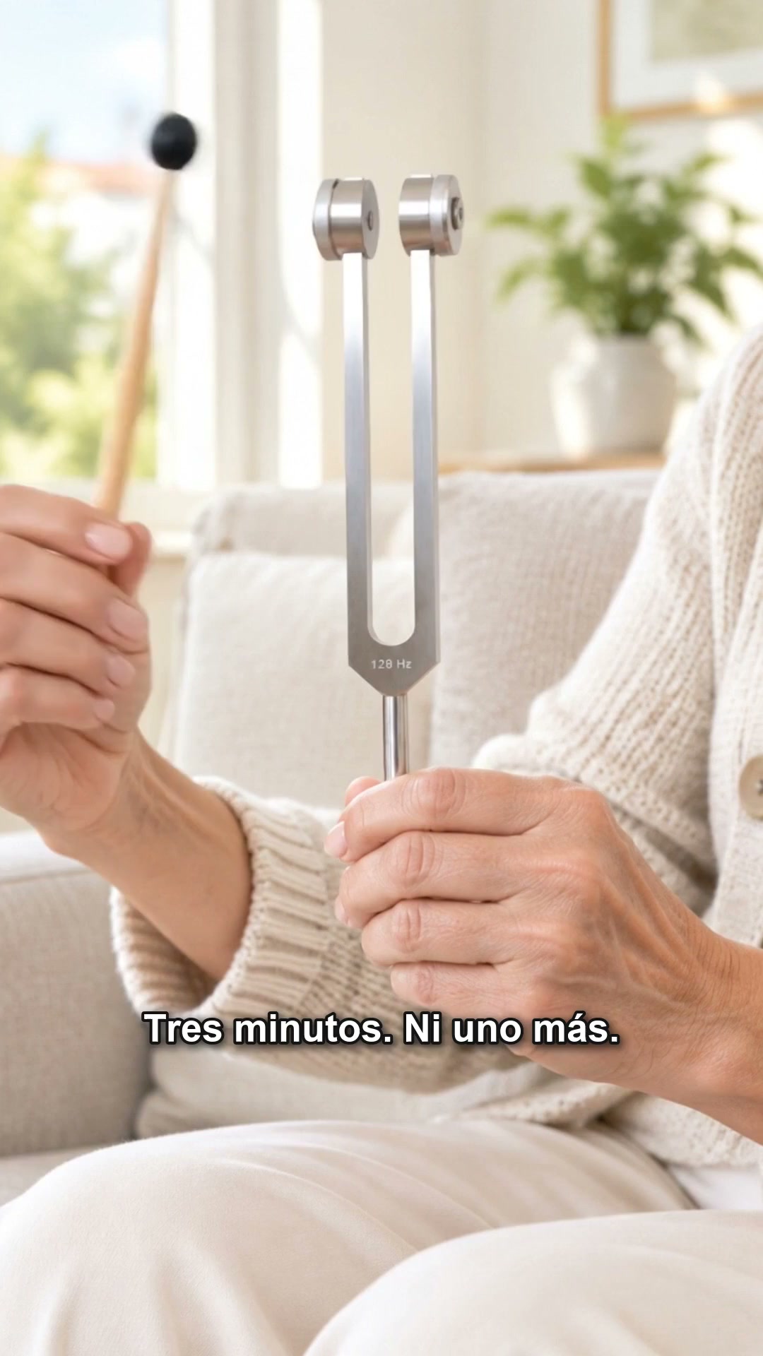 Tres minutos. Ni uno más.