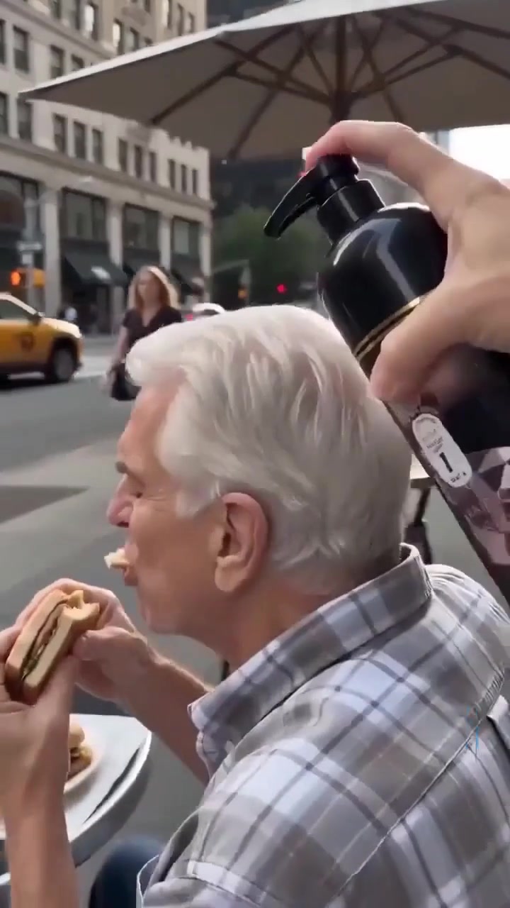Cabelo e barba sem brancos