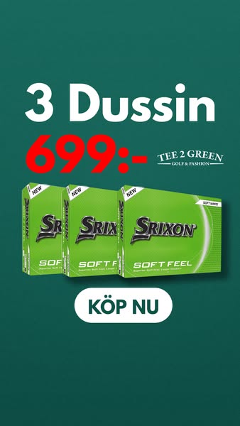 3 dussin Srixon Soft Feel – 699 kr