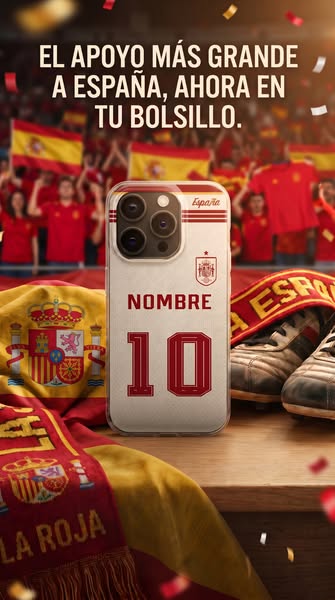 ¡Personaliza tu Funda de la Selección!