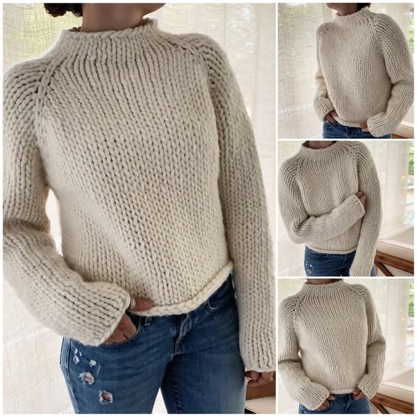 Novice Knit Sweater Pattern