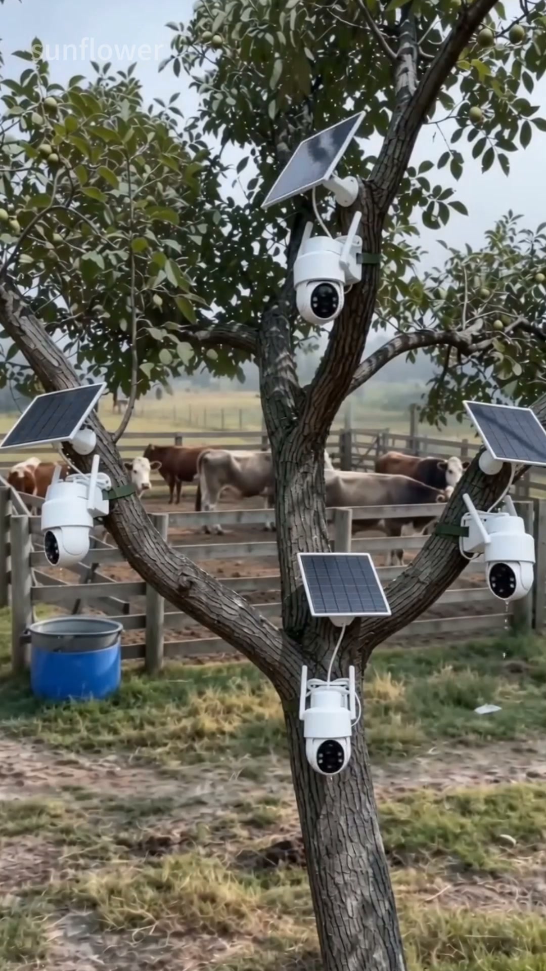 A "security camera" that doesn't need electricity.